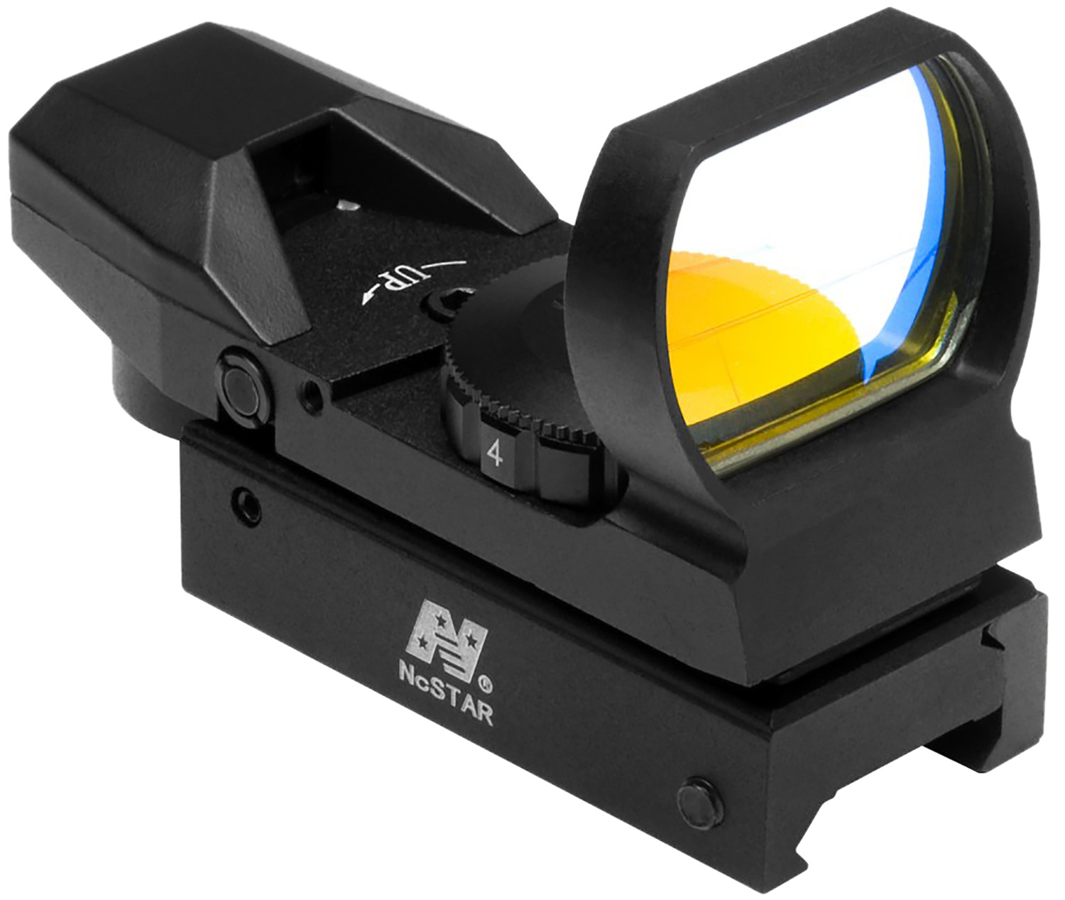NcStar D4B Red Dot Reflex Sight with Four Reticles, Black Anodized, 3 MOA 814108011260