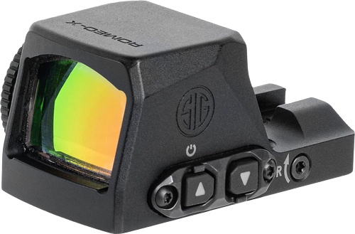 SIG Romeo X Pro 3MOA Dot Open Reflex Sight - Black 798681703449