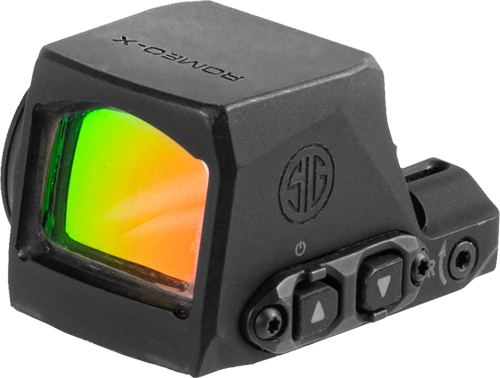 Sig Romeo X Open Reflex Sight - 2MOA Dot with 32MOA Circle, FDE 798681696543