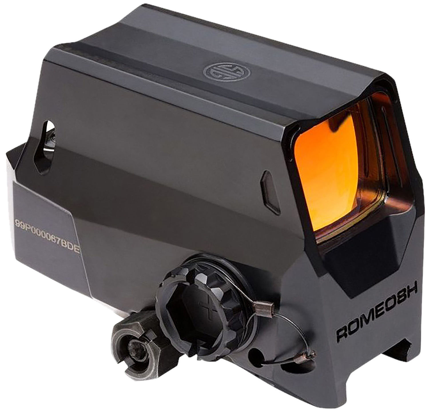 Sig Sauer Romeo8H Red Dot Sight - 1x38mm, 2 MOA Dot & 65 MOA Circle Reticle, Black 798681590636