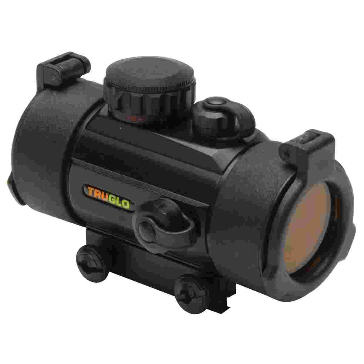 Truglo 1x40mm Traditional Red Dot Sight - 5 MOA Red Dot - Matte Finish 788130090787