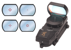 Browning Buck Mark Reflex Sight - 4 Reticles, Matte Black UPC: 023614063728