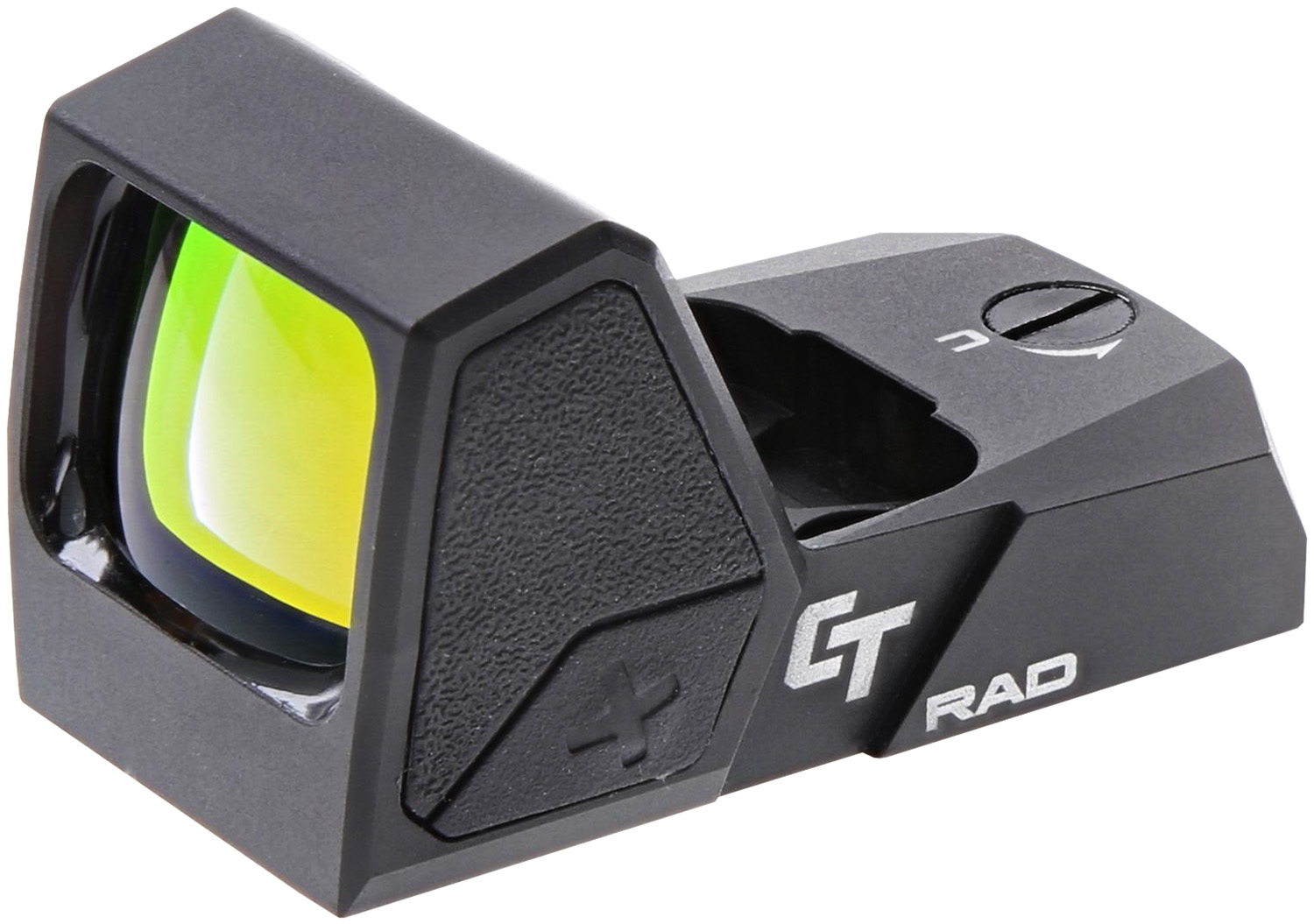 Crimson Trace 0101890 CT RAD Matte Black 1 x 24 mm x 15.5 mm 5 MOA Green Dot