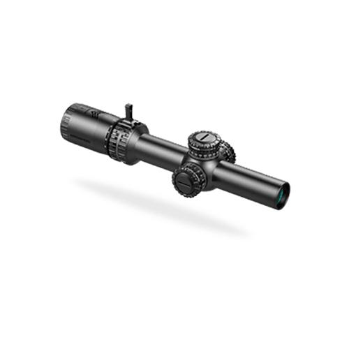 Swampfox Arrowhead LPVO Series Rifle Scope - 1-10x24 30mm SFP Red IR BDC Black