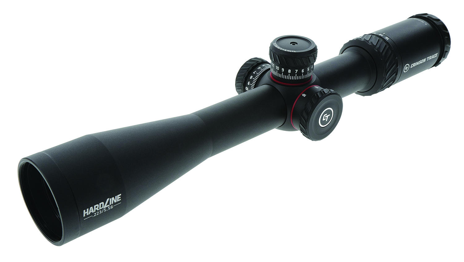 Crimson Trace 0101180 Hardline Black Anodized 4-16x42mm 30mm Tube BDC 223/5.56 Reticle
