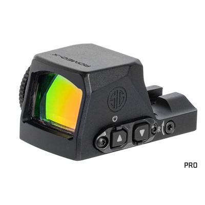 ROMEO-X CIRCLE DOT RETICLE PRO FOOTPRINT BLACK