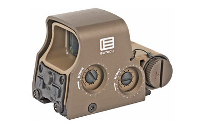 EOTECH XPS2-0 Holographic Sight 68 MOA/1 MOA Tan CR123 Battery UPC 672294600541