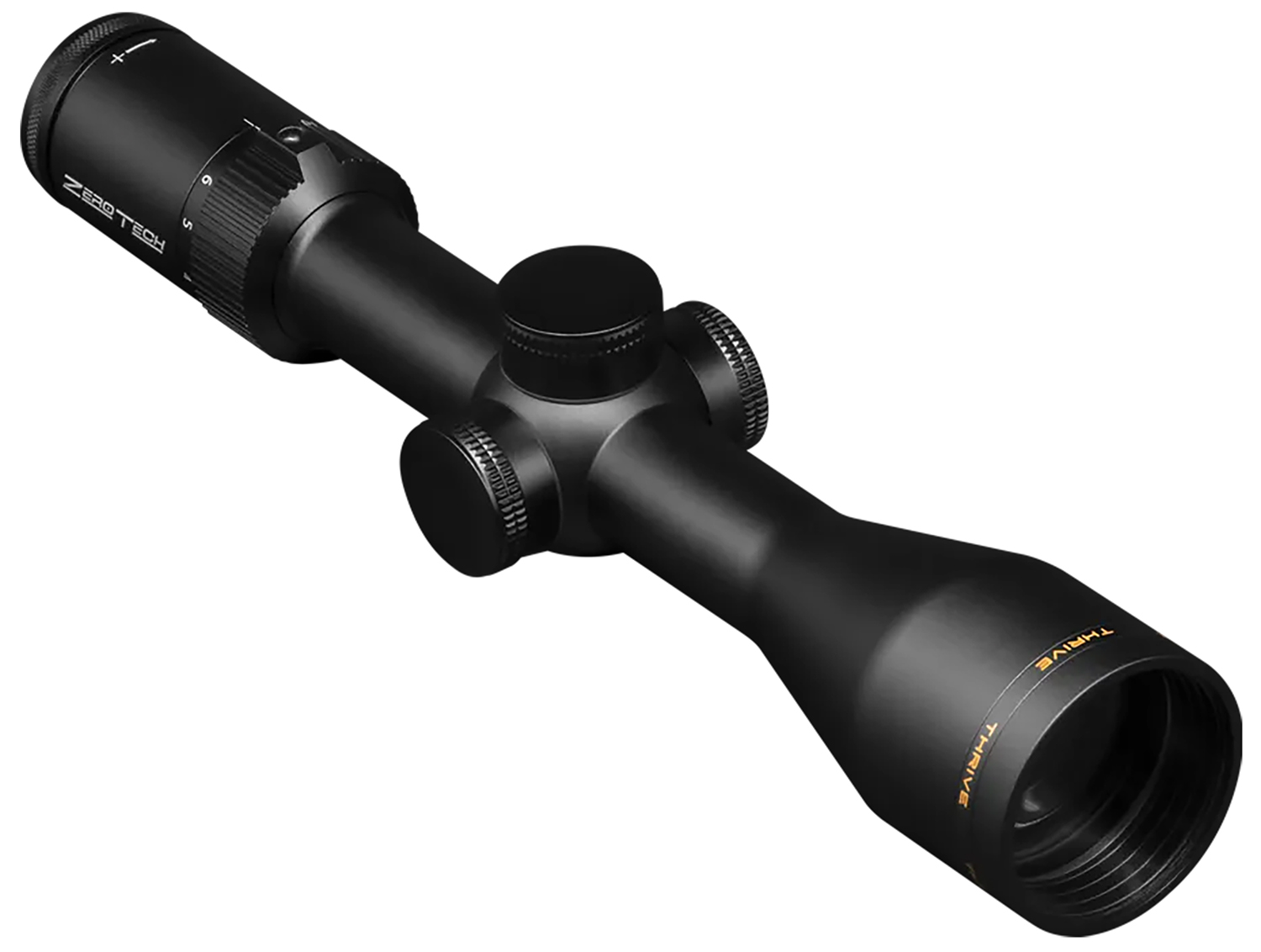 Zero Tech Optics TH41650 Thrive Black 4-16x 50mm 30mm Tube Zeroplex Reticle