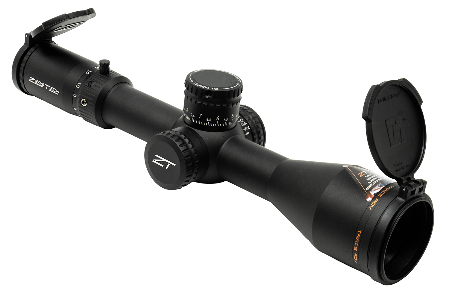 Zero Tech Optics TR5306FT3-IR Trace Advanced Black 5-30x 56mm 34mm Tube Illuminated RMG 2 FFP Reticle