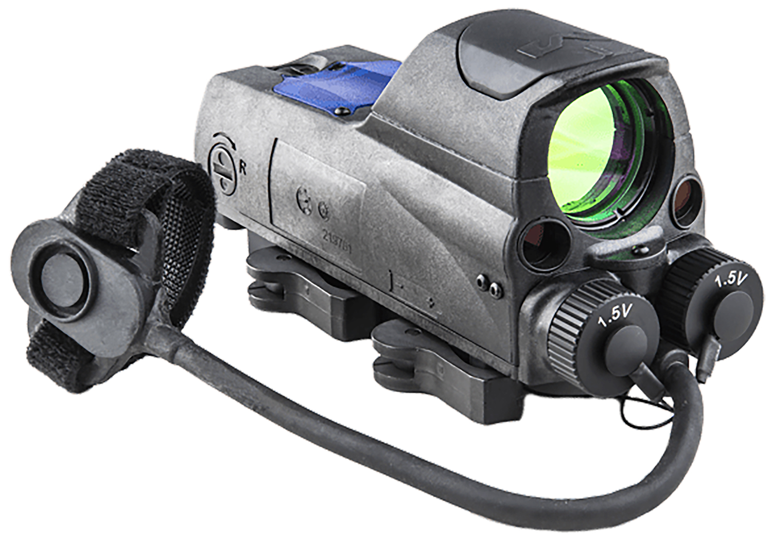 Meprolight USA MOR PRO Black 1x30mm 4.3 MOA Green Dot Sight with IR Laser 810013523324