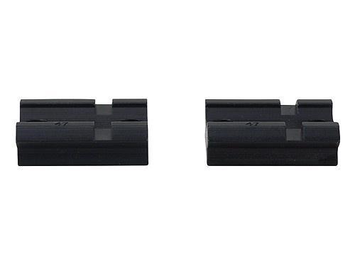 Weaver 2-Piece (Pairs) Top Mount Aluminum Scope Base - Matte - Browning LA