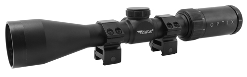 BSA OPTIX SERIES RIFLESCOPE - 4-12X40MM BDC-8 RETICLE BLACK